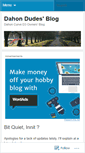 Mobile Screenshot of dahondude.wordpress.com