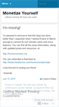 Mobile Screenshot of monetizingme.wordpress.com