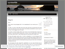 Tablet Screenshot of ourview4life.wordpress.com
