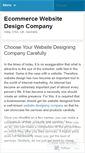 Mobile Screenshot of ewebsolutionsnet.wordpress.com