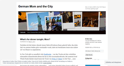 Desktop Screenshot of germanmomandthecity.wordpress.com