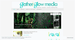 Desktop Screenshot of gatherandglowmedia.wordpress.com