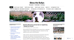 Desktop Screenshot of blessthebullys.wordpress.com