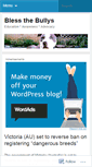 Mobile Screenshot of blessthebullys.wordpress.com