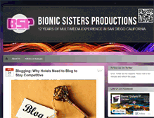 Tablet Screenshot of bionicsisters.wordpress.com