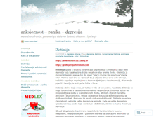 Tablet Screenshot of anksioznost.wordpress.com