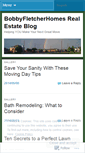 Mobile Screenshot of bobbyfletcherhomes.wordpress.com
