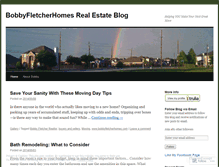 Tablet Screenshot of bobbyfletcherhomes.wordpress.com