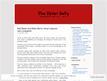 Tablet Screenshot of dylandaily.wordpress.com