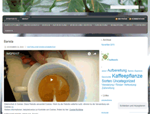 Tablet Screenshot of kaffeeinfo.wordpress.com