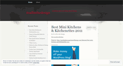 Desktop Screenshot of itsallinthedesign.wordpress.com
