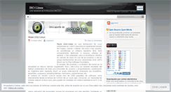 Desktop Screenshot of isolinux.wordpress.com