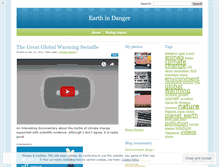 Tablet Screenshot of earthsos.wordpress.com