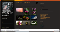 Desktop Screenshot of hollyhinesphotography.wordpress.com