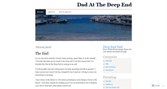 Desktop Screenshot of dadatthedeepend.wordpress.com