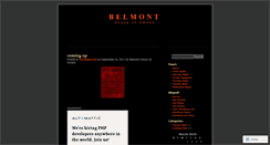 Desktop Screenshot of belmonthouseofsmoke.wordpress.com