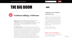 Desktop Screenshot of bigboomcu.wordpress.com