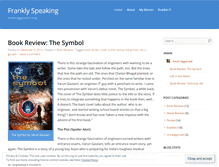 Tablet Screenshot of franklyaman.wordpress.com