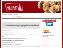 Tablet Screenshot of missionchristmas.wordpress.com