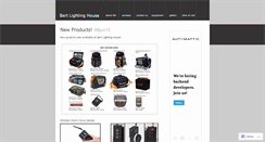 Desktop Screenshot of bertlightinghouse.wordpress.com