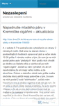 Mobile Screenshot of nezaslepeni.wordpress.com