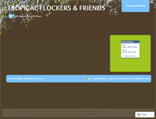 Tablet Screenshot of missislittleflockers.wordpress.com