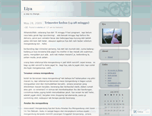Tablet Screenshot of liyanamz.wordpress.com
