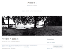 Tablet Screenshot of piecesoffour.wordpress.com