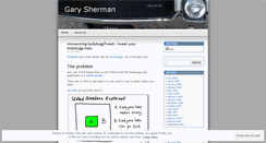 Desktop Screenshot of garysherman.wordpress.com