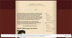 Desktop Screenshot of herdi78.wordpress.com