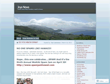 Tablet Screenshot of joystravelnews.wordpress.com