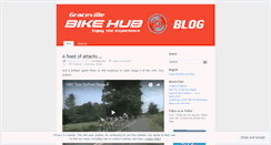 Desktop Screenshot of gracevillebikehub.wordpress.com