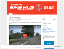 Tablet Screenshot of gracevillebikehub.wordpress.com