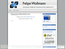 Tablet Screenshot of felipewollmann.wordpress.com