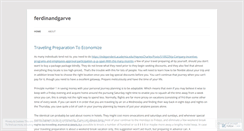 Desktop Screenshot of ferdinandgarve.wordpress.com
