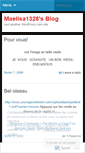 Mobile Screenshot of maelisa1328.wordpress.com