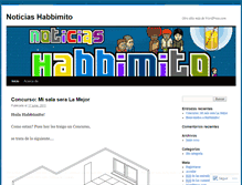 Tablet Screenshot of habbimito.wordpress.com