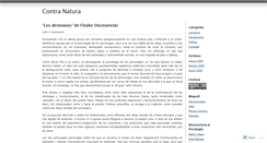 Desktop Screenshot of contranat.wordpress.com