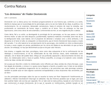 Tablet Screenshot of contranat.wordpress.com