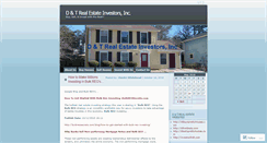 Desktop Screenshot of dandtrealestate.wordpress.com