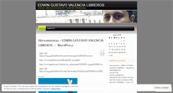 Desktop Screenshot of edwingustavovalencialibreros.wordpress.com