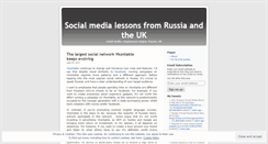 Desktop Screenshot of katyatrubilova.wordpress.com