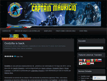 Tablet Screenshot of captainmauricio.wordpress.com