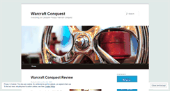 Desktop Screenshot of blogwarcraftconquest.wordpress.com