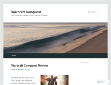 Tablet Screenshot of blogwarcraftconquest.wordpress.com