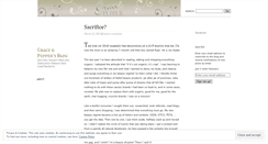 Desktop Screenshot of graceandpepper.wordpress.com
