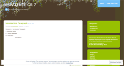 Desktop Screenshot of msvalentegr7.wordpress.com