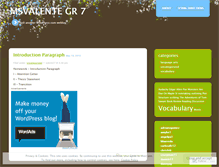 Tablet Screenshot of msvalentegr7.wordpress.com