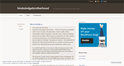 Desktop Screenshot of hindulodgebrotherhood.wordpress.com