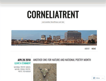 Tablet Screenshot of corneliatrent.wordpress.com